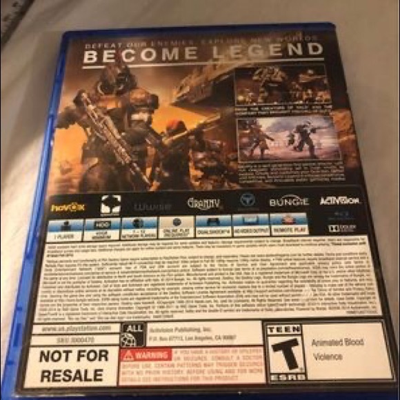PlayStation 4 games ,both for 15$ Battlefield & Destiny PS4 - Picture 2 of 7
